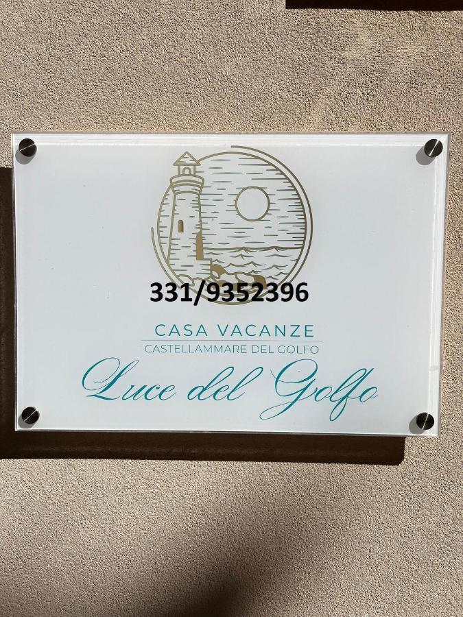 Ferienwohnung Luce Del Golfo Castellammare del Golfo Exterior foto
